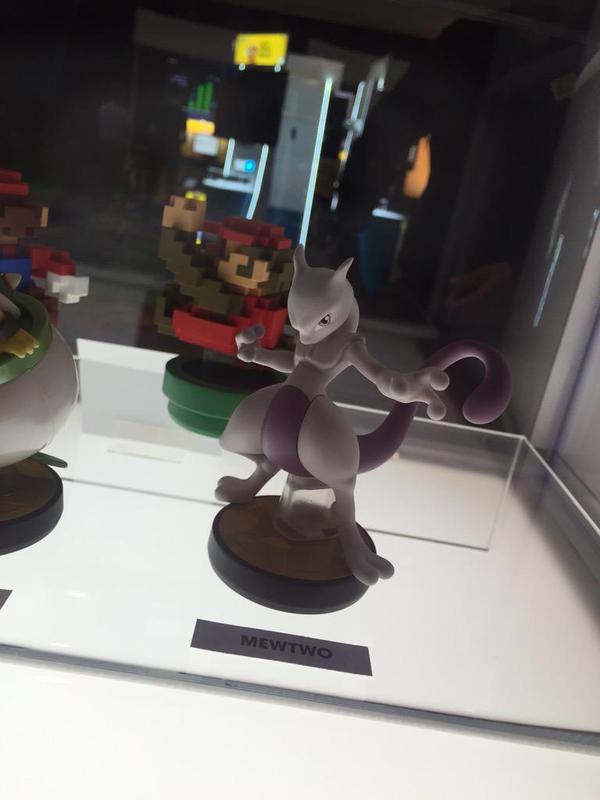 Un amiibo Mewtwo aperçu au Comic-Con