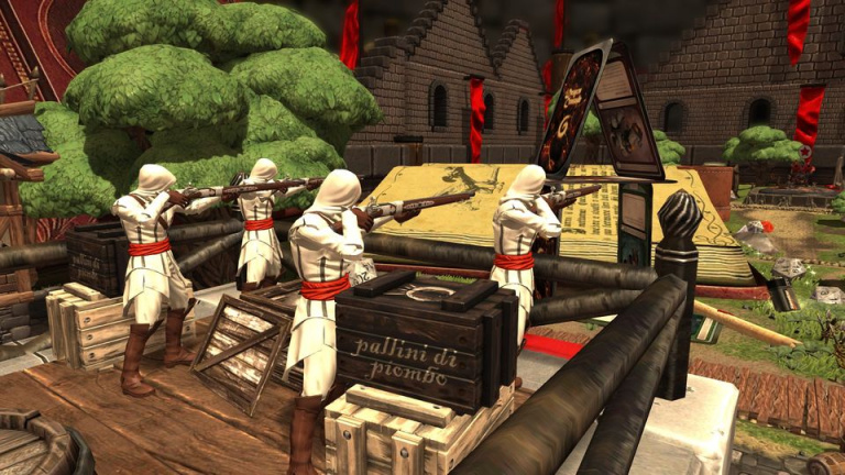 Ezio Auditore s'affiche dans Toy Soldiers : War Chest