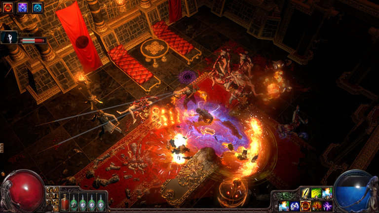 Path of Exile : The Awakening - Le Flame Totem