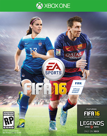 FIFA 16 : des joueuses professionnelles sur les jaquettes US et canadiennes