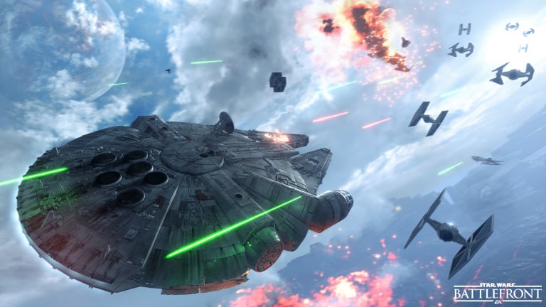 Star Wars Battlefront, impressions sur le mode Fighter Squadron : gamescom