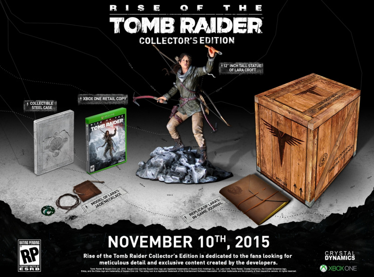 [MàJ] L'édition collector de Rise of the Tomb Raider se dévoile