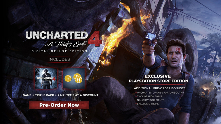 Uncharted 4 : Une date de sortie et trois éditions collector !