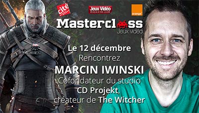 Masterclass avec Marcin Iwinski, cofondateur de CD Projekt