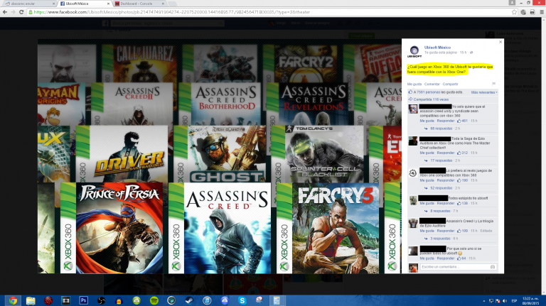Rétrocompatibilité Xbox : Ubisoft tease la rétrocompatibilité de ses titres sur One
