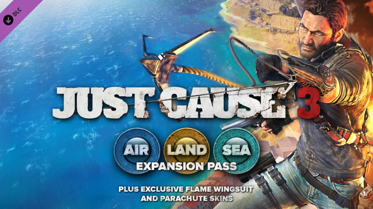 Just Cause 3 : Le pack de DLC "Air, Land & Sea" dévoilé