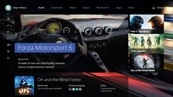 Nouvelle interface de la Xbox One : des soucis en perspective pour la preview