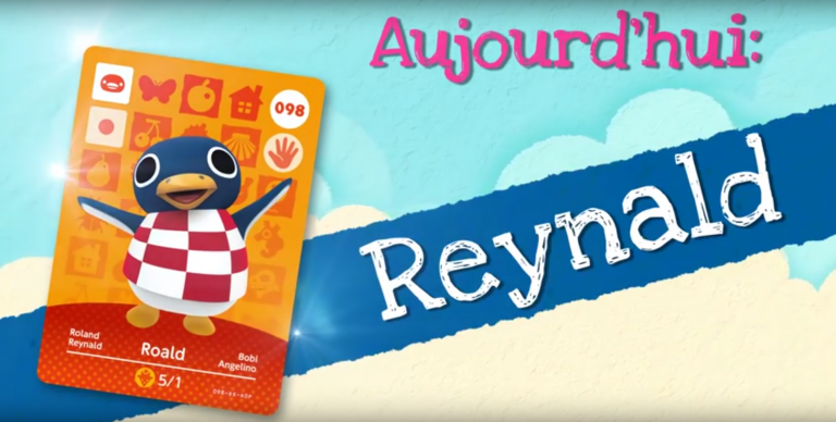 Animal Crossing rencontre avec Reynald