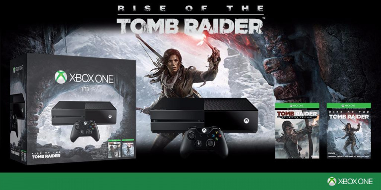 Rise of the Tomb Raider : Un bundle Xbox One 1 To