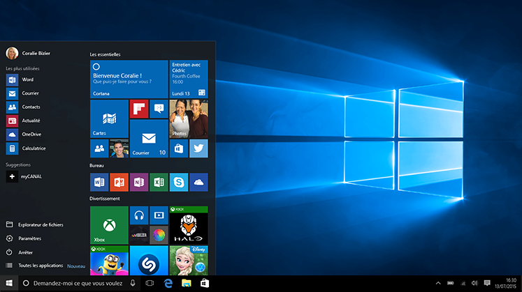 Windows 10 : en route vers la suppression du panneau de configuration