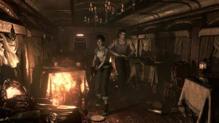 Resident Evil 0 HD Remaster compare vieille et nouvelle version