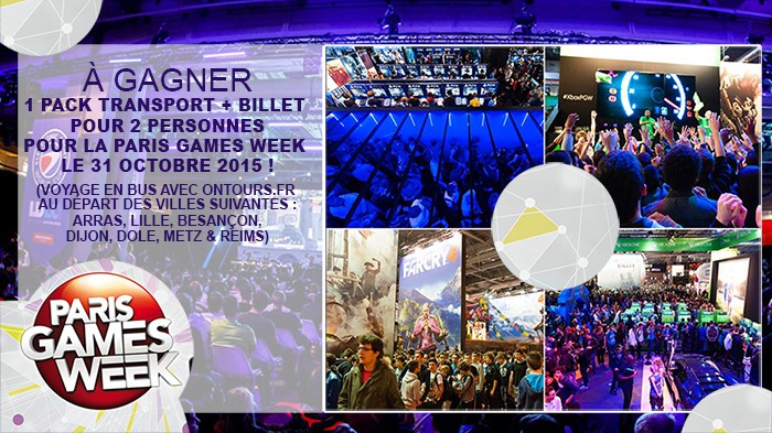 Résultat du concours Paris Games Week