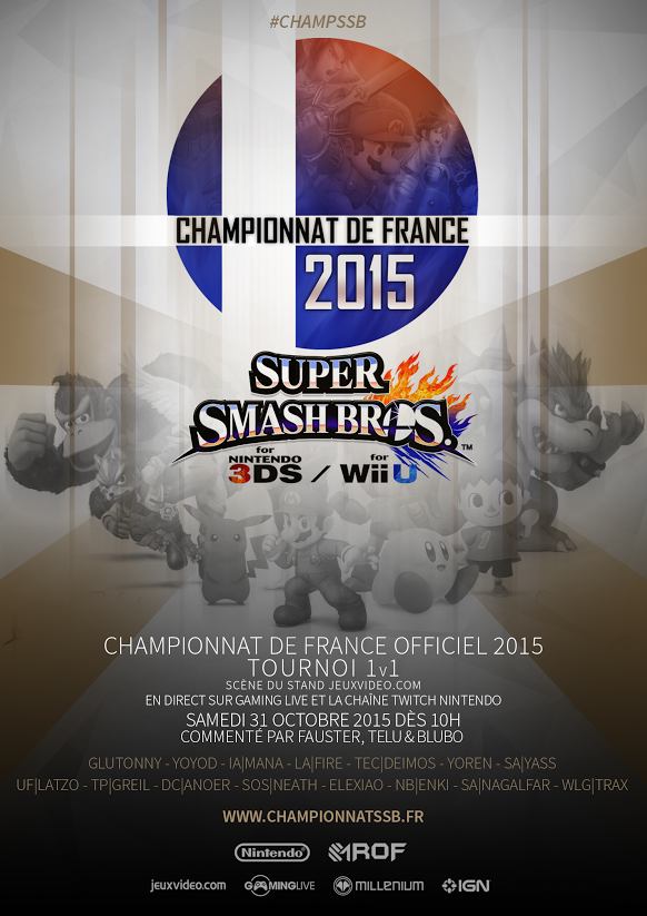 PGW : tournoi Super Smash Bros demain sur notre stand