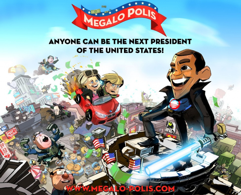 Megalo Polis - Devenez le nouveau président des USA