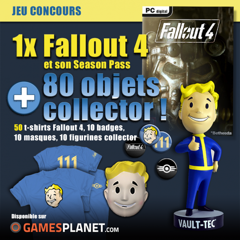 Promo : Fallout 4 sur PC à 49.99€ au lieu de 59.99€