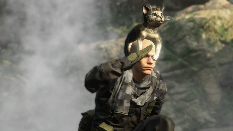 Metal Gear Online porte le chat-peau