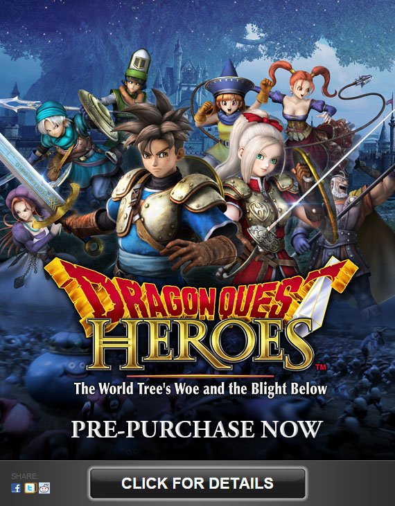 Dragon Quest Heroes bientôt sur Steam ?