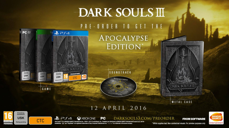 Dark Souls 3 : Date de sortie et collector
