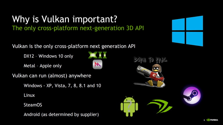 Quelques nouvelles de Vulkan, le nouvel OpenGL bas niveau