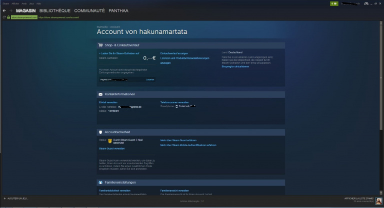 [MàJ] Steam : Attaque ou problème de cache, attention à vos moyens de paiement !