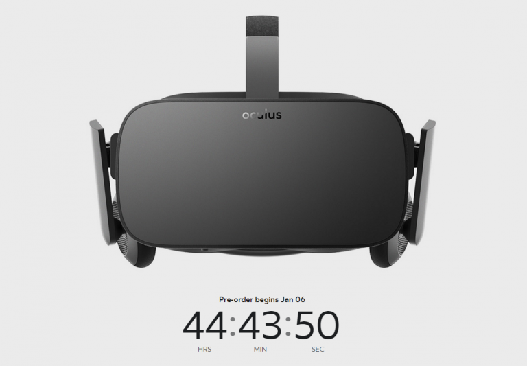 Oculus Rift : Les précommandes s'ouvrent ce mercredi