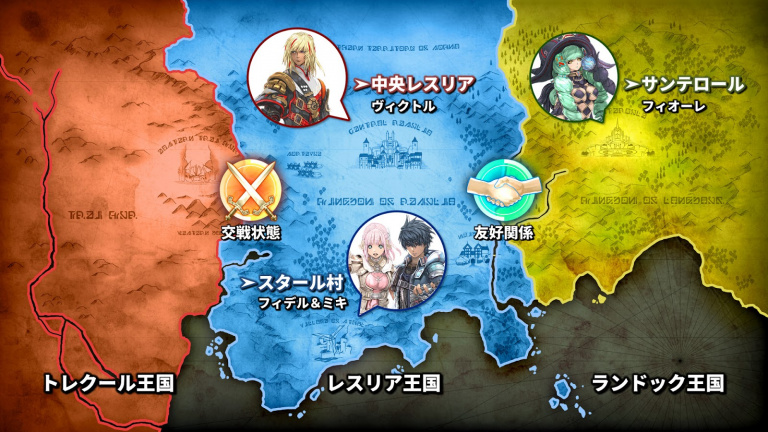 Star Ocean 5 présente le Royaume de Trecool et les Party Skills