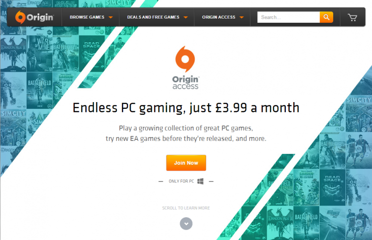 [MàJ] Origin Access : EA prépare un service à 4,99 $ sur PC