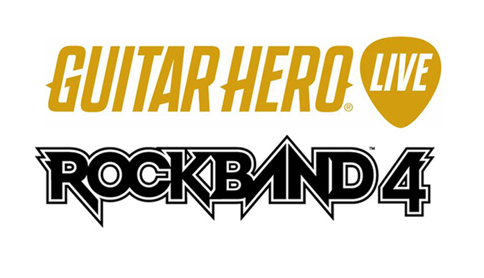 Rock Band 4 et Guitar Hero Live s'enrichissent
