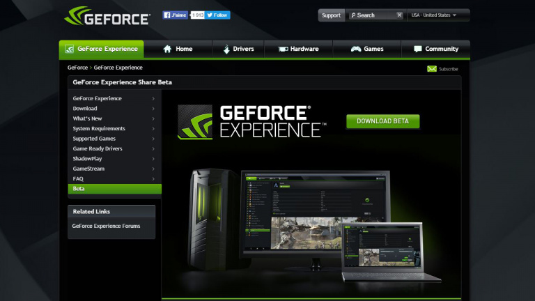 Nvidia patch ses pilotes GeForce, et met à jour son logiciel GeForce Experience