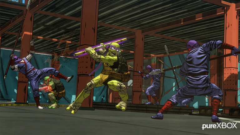 Premières images du jeu Tortues Ninja de PlatinumGames