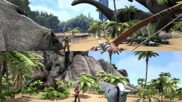 Un mode écran partagé pour ARK : Survival Evolved sur Xbox One