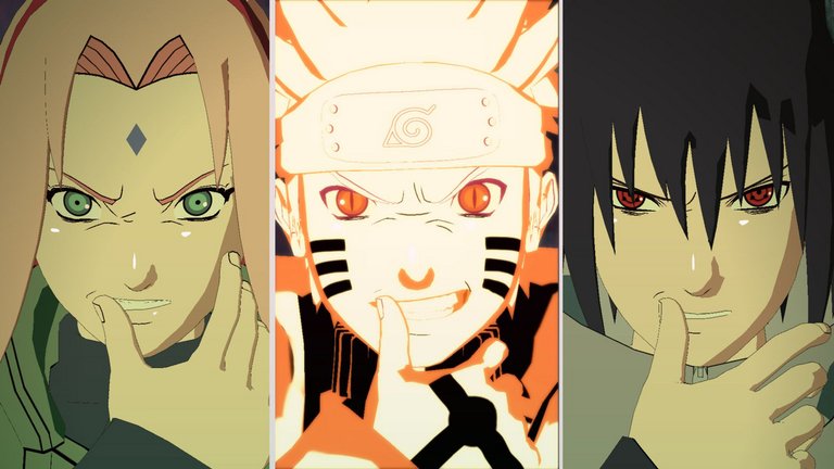 Attaque combinée Les 3 néosannins Naruto Shippuden Ultimate Ninja Storm 4 Techniques