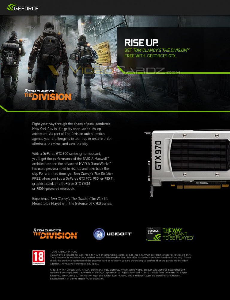 AMD et Nvidia préparent leurs bundles avec Hitman et The Division