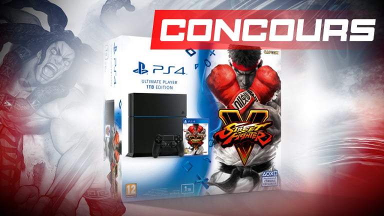Une console PS4 Edition Street Fighter V à gagner 