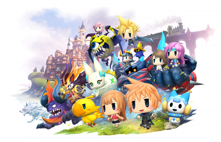 World of Final Fantasy : Images et Screenshots à la pelle du jeu PlayStation 4 et PS Vita