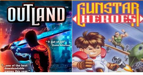 Outland et Gunstar Heroes disponibles en rétrocompatibilité sur Xbox One