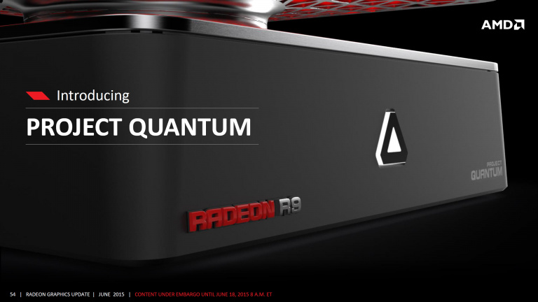 AMD : Vers un Project Quantum plus performant ?