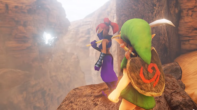Zelda Ocarina of Time : La vallée Gerudo recréée sous Unreal Engine 4