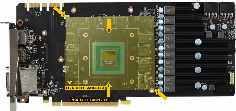 La photo volée d’un GPU GeForce GP104 confirmerait l’utilisation de GDDR5X sur la GTX 1080