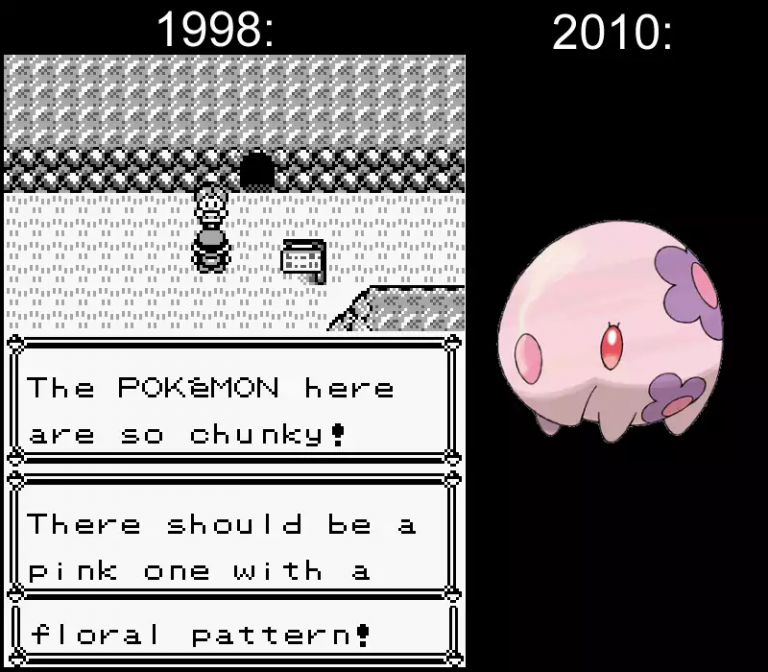 Un Pokémon mentionné dans Rouge/Bleu 12 ans avant sa première apparition