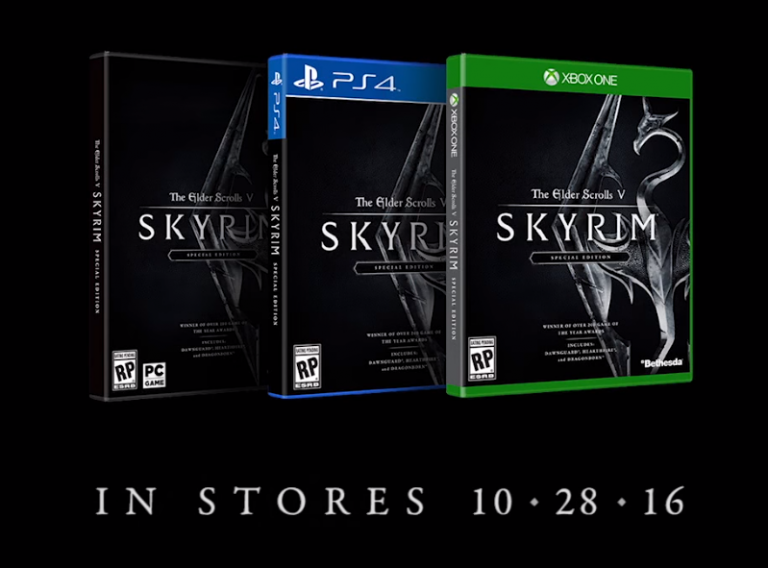 E3 2016 : Skyrim Special Edition sur PC, PS4 et One le 28 octobre