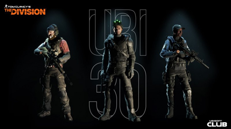 E3 2016 : des costumes Ubisoft dans The Division pour les 30 ans de l'éditeur