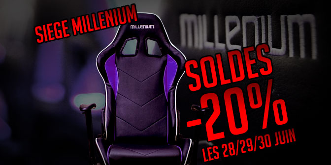 Offrez-vous un siège Millenium à -20%