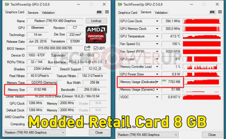 AMD RX 480 : de nouveaux pilotes et une version 4 Go qui fait parler d’elle