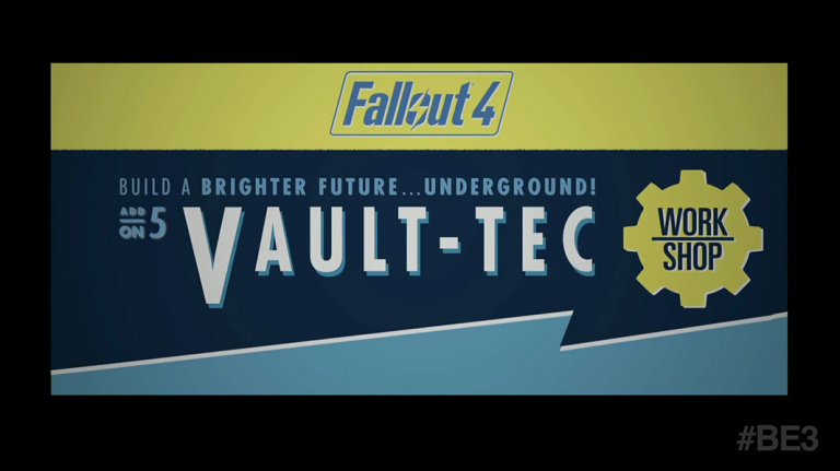Fallout 4 : Le DLC Vault-Tec Workshop prend date sur PS4, Xbox One et PC