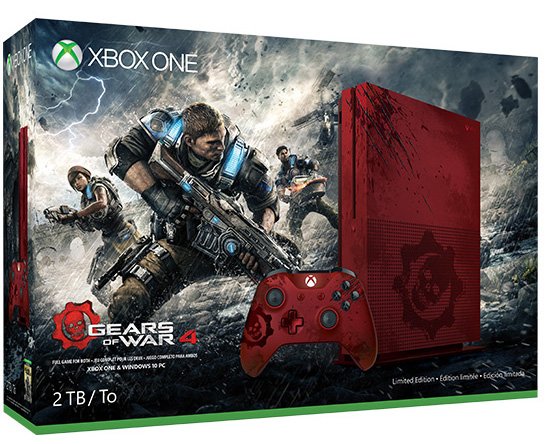 Xbox One S : Des bundles avec Gears of War 4 et Halo 5