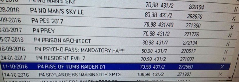Rise of the Tomb Raider en octobre sur PS4 ?