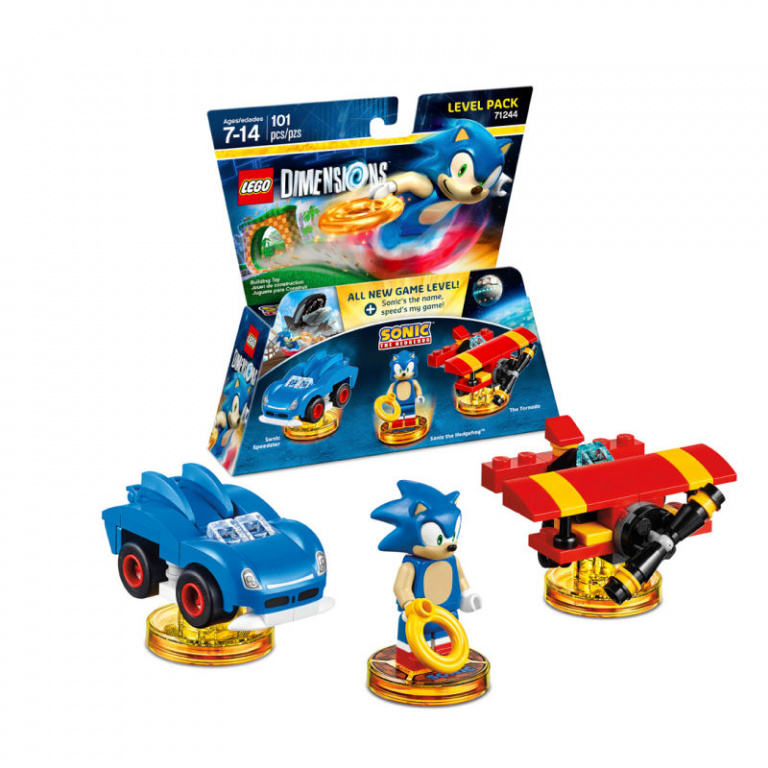 Sonic foule les briques de LEGO Dimensions
