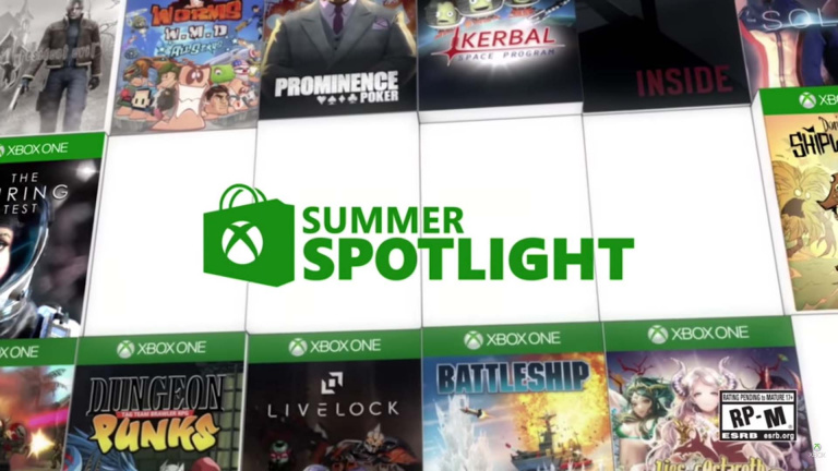 Le Xbox Summer Spotlight 2016 annoncé