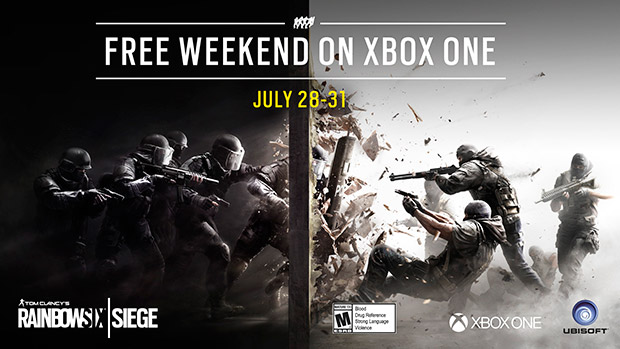 [MAJ] Rainbow Six Siege gratuit ce week-end sur Xbox One